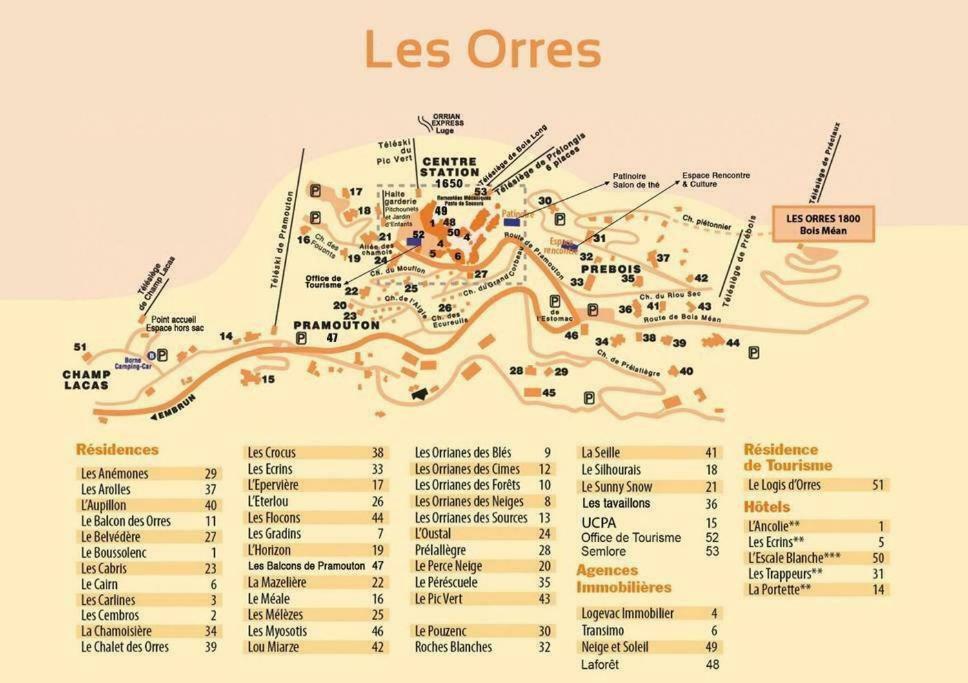 Residence Les Ecrins Les Orres Luaran gambar